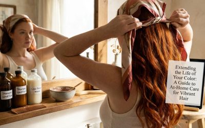 Extending the Life of Your Color: A Guide to At-Home Care for Vibrant Hair